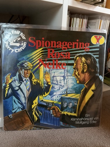 Hörspiel spionagering rose - lp,