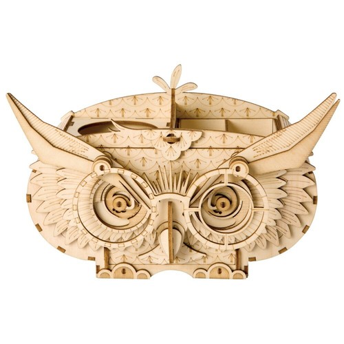 Rolife holz puzzle owl - rolife, 3d-holz-puzzle