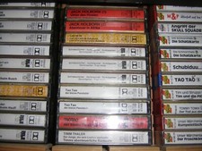 Auswahl Hörspiel-Kassetten - Ariola Express MC