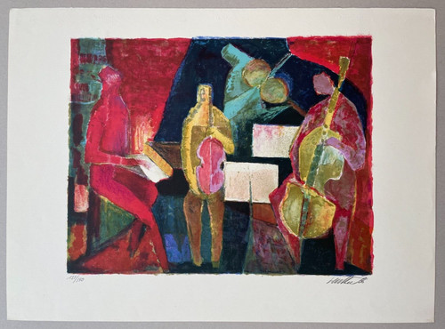 Wolf reuther lithographie - wolf,