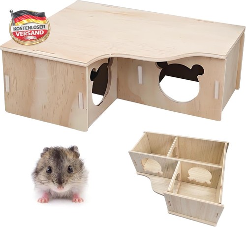 Hamster haus aus holz - hamster,