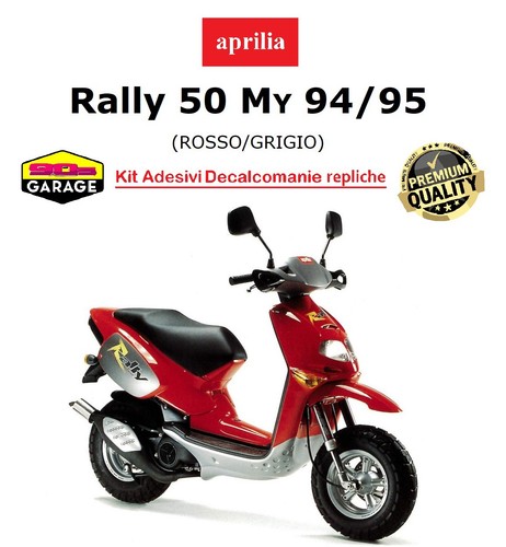 Aufkleber set aprilia rally - aufkleber,