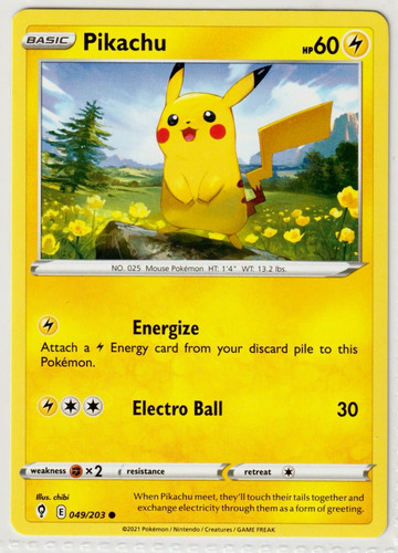 Pikachu pokémon karte - pikachu,