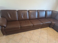 Echtleder Couchgarnitur XXL mit FERNSEHSESSEL