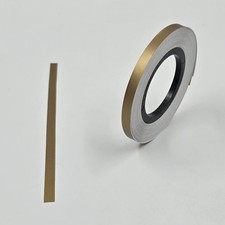 Zierstreifen 6mm gold matt 10