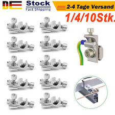 Solar PV Erdungsklemme Blitzschutz Erdung Klemme Alu Edelstahl für Solarpanel