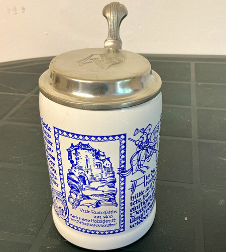 Bierkrug krug keramik steingut - krug, keramik/steingut