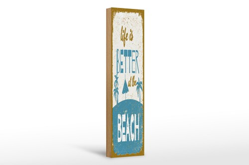 Holzschild spruch 46x10 - holzschild,