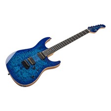 Mayones Aquila Elite S 6 Quilted Maple - Infinity Blue Gloss *NEW*