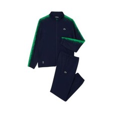 Lacoste Herren Tennis Jogger-Set Trainingsanzug-Set Medvedev Navy Grün