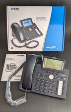 Snom 370 Telefon | VoIP SIP IP PoE Geschäftstelefon | schwarz | verpackt