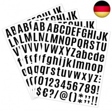 Buchstaben Aufkleber