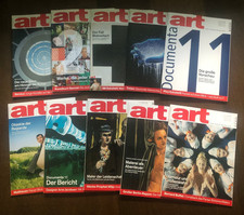 Art Kunstmagazin 2002 und 2003 10x Zeitschriften Hefte Kunst