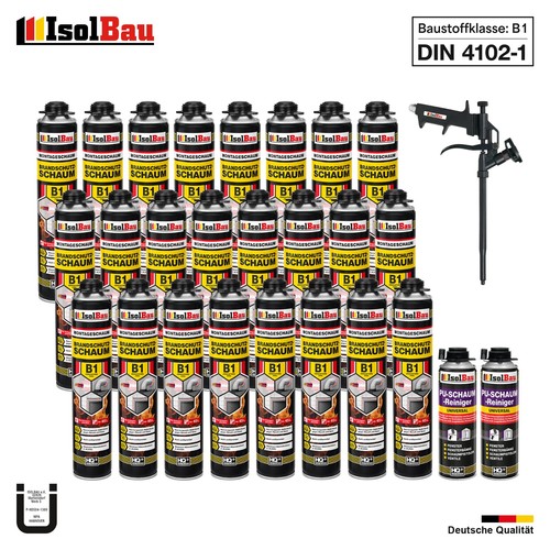 Brandschutzschaum bauschaum - b1,