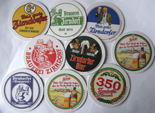9 versch. Bierdeckel -