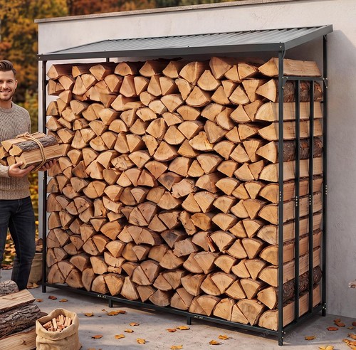 Xxl kaminholzregal außen - xxl,
