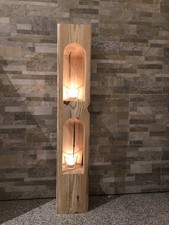 Windlicht Laterne  Altholz