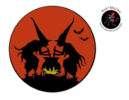 Anstecker halloween hexen - halloween,