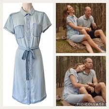 H&M LOGG Jeanshemd Kleid -