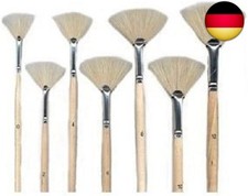 7 Fächerpinsel
