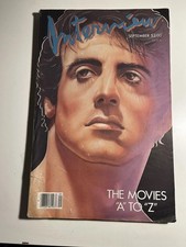 Interview Magazin von Andy Warhol, September 1985, 