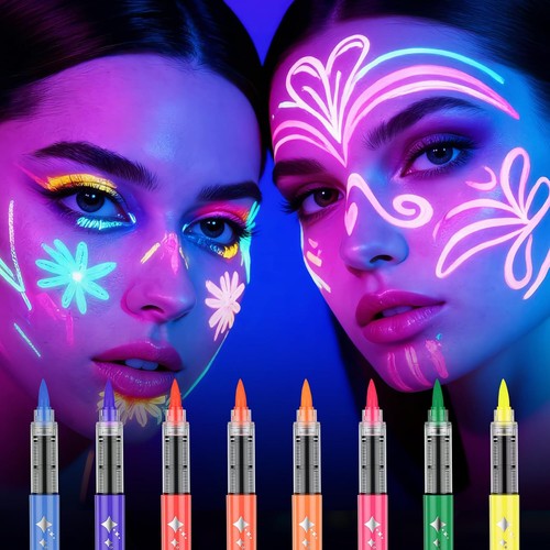 Lophe farben schwarzlicht - 8, uv