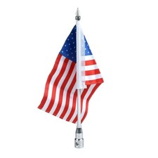 Fahnenmast Gepäck Zubehör Motorrad außen Stahlträger verzinkt