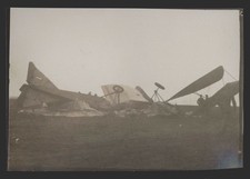 8246a❚ kleines original Foto, abgestürztes Flugzeug