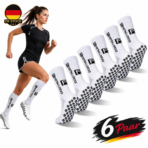 Anti rutsch fußballsocken set - anti-rutsch,