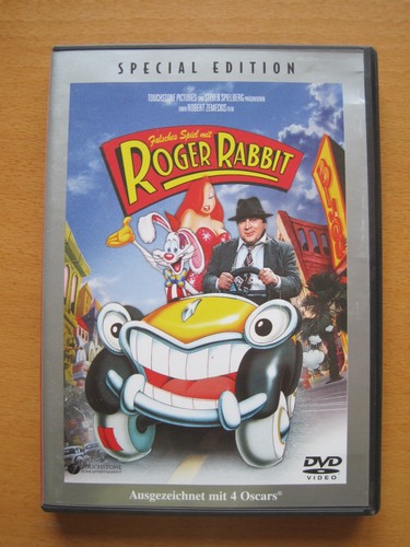 Roger rabbit dvd mit - roger, oscars