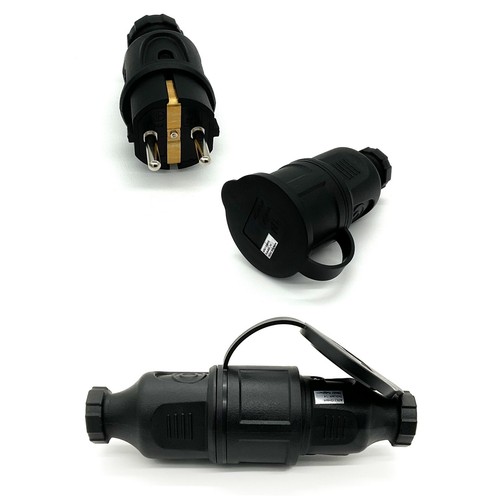 Schutzkontakt stecker - stecker, /