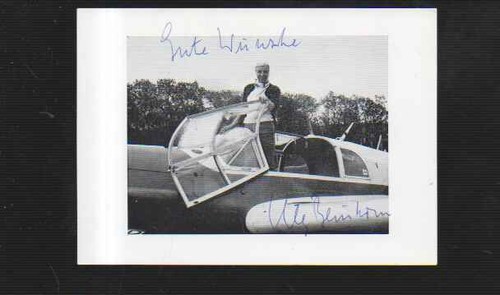 N12495 bild elly beinhorn mit - bild,