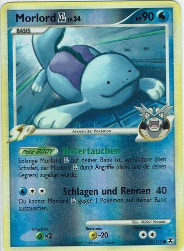 Pokemon karte aufstieg - karte,