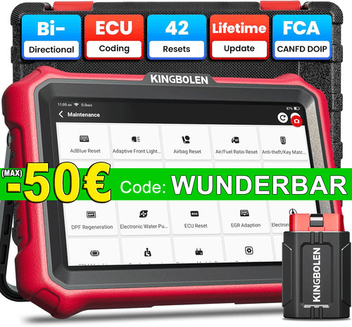Kingbolen pro kfz obd2 - k8,