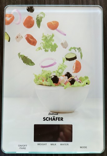Schäfer küchenwaage digital - küchenwaage,
