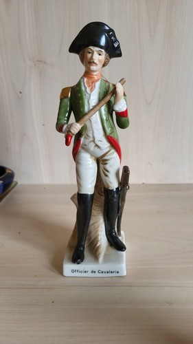 Porzellan figur soldat - porzellan,