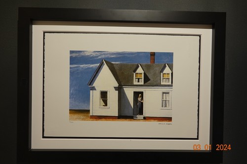 Edward hopper lithographie - edward, 3d