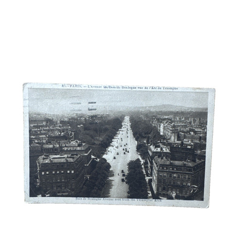 Ansichtskarte postkarte paris - ansichtskarte,