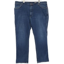 Wrangler Jeans Texas Herren Stretch Regular Gerade Ri0 Größe W44 L32