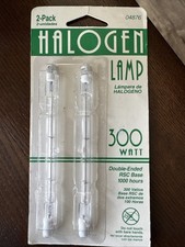 300 Watt Halogen Lamp 2 Pack