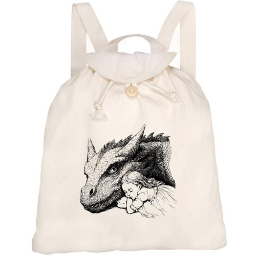 Canvas rucksack backpack - /,