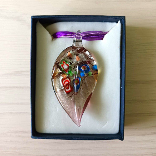 Murano glas halskette - murano,