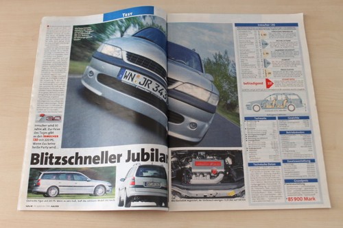 Auto bild 1998 - 38/1998, vectra