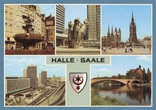 AK HALLE Saale Mehrbildkarte