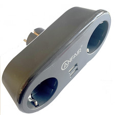 2-fach Mehrfachsteckdose 2er