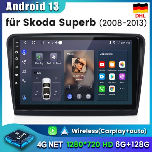 Android autoradio 6 128gb - 13.0,