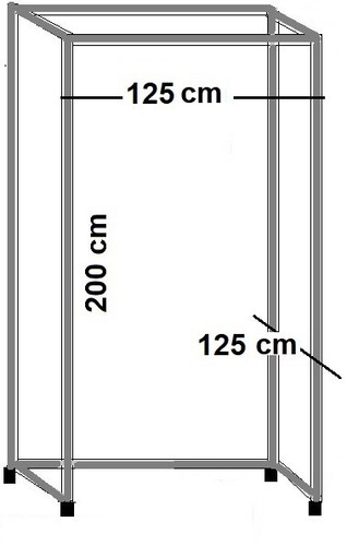 Freistehende umkleidekabine - freistehende,