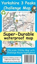 Yorkshire 3 Peaks Challenge Map and Guide by David Brawn SHEET MAP 9781782750765