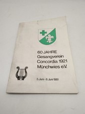 Festschrift Chronik Münchwies