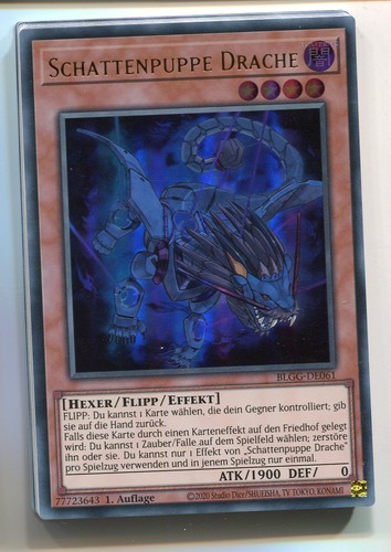 Schattenpuppe drache - yu-gi-oh!,